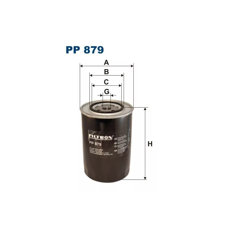 Filtr Paliwa PP879