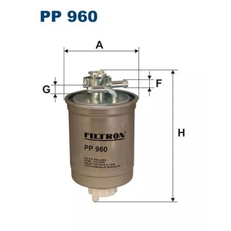 Filtr Paliwa PP960