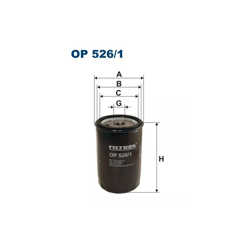 Filtr Oleju OP526/1