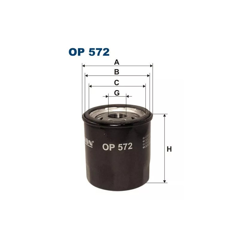 Filtr Oleju OP572