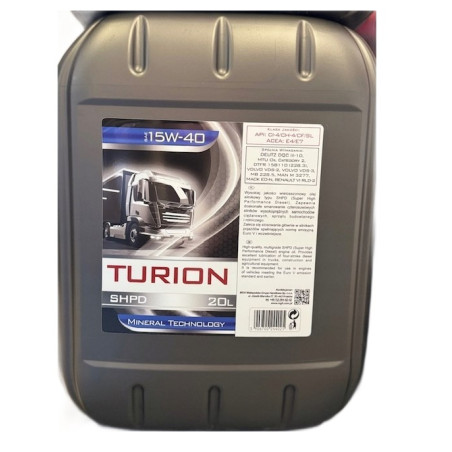 Turion olej 15W40 20L