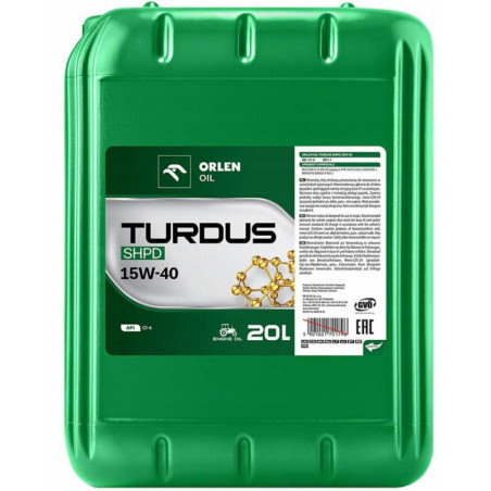 TURDUS SHPD CF 15W40 20L