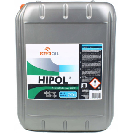 Olej hydrauliczny Hipol GL4 80W90 20L Orlen