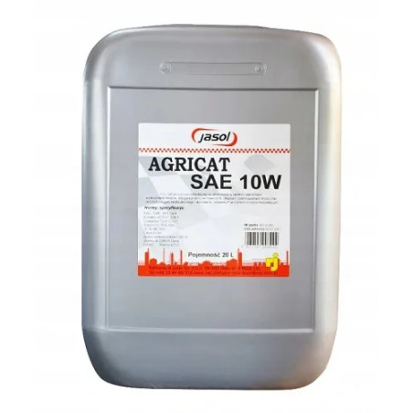 Olej hydrauliczny Agricat SAE 10W 20L - Jasol