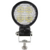 Lampa robocza LED 4000lm/40W rozproszona okrągła 12/24V