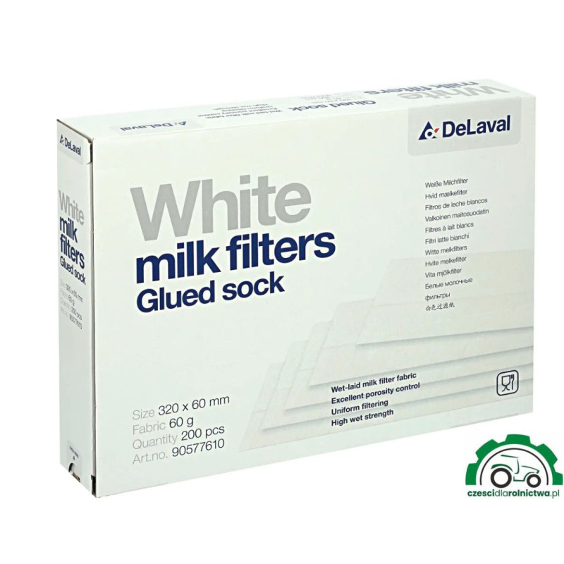 Filtr mleczny 320x60 DELAVAL 90577610