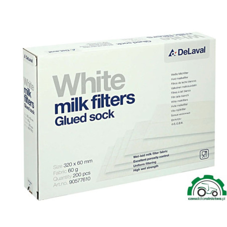Filtr mleczny 320x60 DELAVAL 90577610