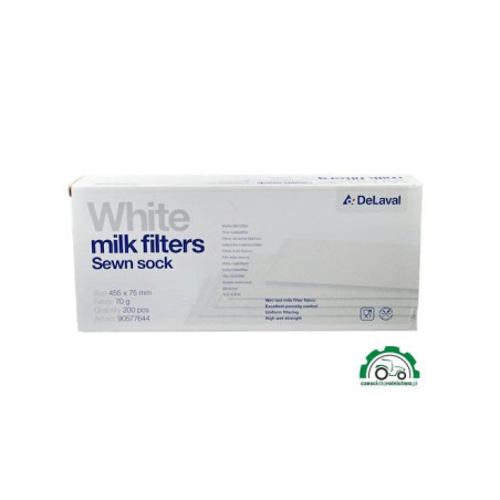 Filtr mleczny 455x75 biały DeLaval 90577643