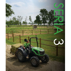 Deutz Fahr Seria 3 - ciągnik rolniczy od 50 - 60KM pojemność 2200cm3, Skrzynia 12+12 (16+18) WOM, TUZ, dostępny od ręki