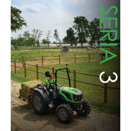 Deutz Fahr Seria 3 - ciągnik rolniczy od 50 - 60KM pojemność 2200cm3, Skrzynia 12+12 (16+18) WOM, TUZ, dostępny od ręki
