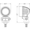 Lampa robocza LED 10W 12/24V 800Lm 5700K(Biały neutralny) rozproszona OSRAM TT.13333