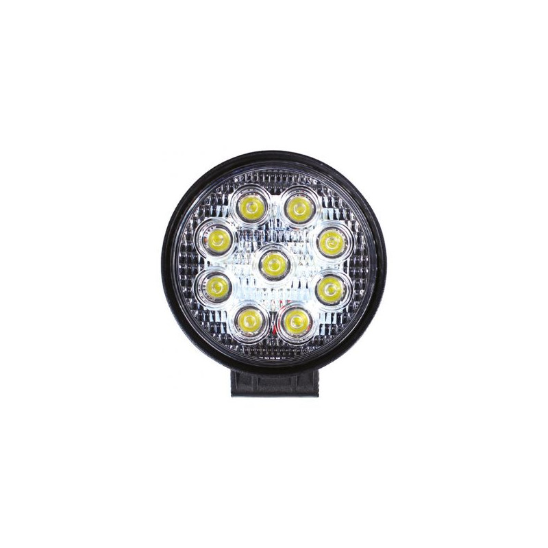 Lampa robocza 9 LED 27W 12/24V 2150 Lm 6000K rozproszona TT.13216 Lampa robocza 9 LED 27W 12/24V 2150 Lm 6000K rozproszona TT.13216
