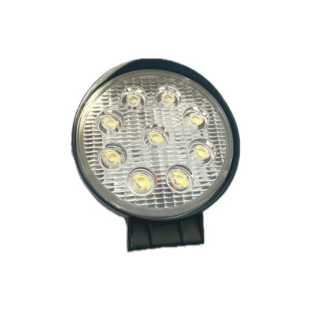 Lampa robocza 9 LED 18W 12/24V 1650 Lm 6000K rozproszona