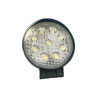 Lampa robocza 9 LED 18W 12/24V 1650 Lm 6000K rozproszona