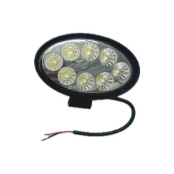 Lampa robocza 8 LED 24W 12/24V 1650 Lm 6000K rozproszona