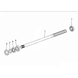 Wał / Wałek napędowy WOM Deutz-Fahr  SDF 0.013.9988.0