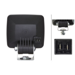 Halogen dodatkowy / Reflektor / Lampa robocza / Oświetlenie pomocnicze HELLA 1GA 077.506-001