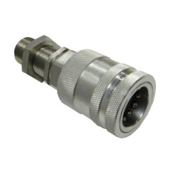 Szybkozłącze hydrauliczne gniazdo long M22x1.5 gwint zewnętrzny EURO PUSH-PULL (9100822GL) (ISO 7241-A) Waryński
