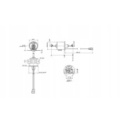 Pompa zasilająca paliwa John Deere RE535717 12V