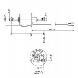 Pompa zasilająca paliwa John Deere RE535717 12V