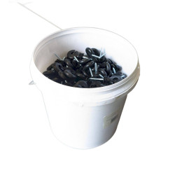 Izolatory (zestaw-250szt) do pastucha okrągły wkręcany do drewna fi 5 rf-10180507