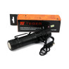 Latarka uniwersalna LED diody typu T6 COB aku.18650-1200mAh ładowany USB-C