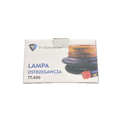 Lampa Ostrzegawcza LED 12/24V na magnes/przyssawka , UFO TT.400