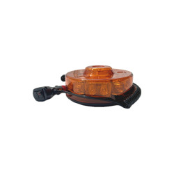 Lampa ostrzegawcza niska LED  12-24 V na magnes, Homologacja  TT.1418
