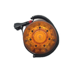 Lampa ostrzegawcza niska LED  12-24 V na magnes, Homologacja  TT.1418