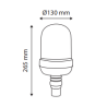 Lampa Ostrzegawcza H1 12/24 V na elastycznym trzpieniu  TT.1486