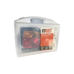 Lampy tylne zespolone  na magnes ZESTAW kabel 7,5 metry 12V wtyczka 7 pin GOPART LA65004