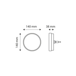 Lampa zespolona tylna LED TT.12519 LEWA NEON