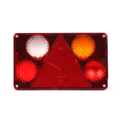 Lampa tylna zespolona żarówkowa pojedyńcza 12V. PRAWA z cofania  WAŚ