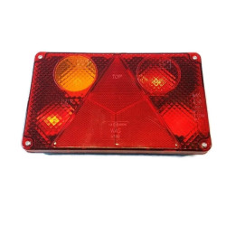 Lampa tylna zespolona żarówkowa pojedyńcza 12V. LEWA  WAŚ