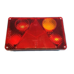 Lampa tylna zespolona żarówkowa pojedyńcza 12V. PRAWA  WAŚ