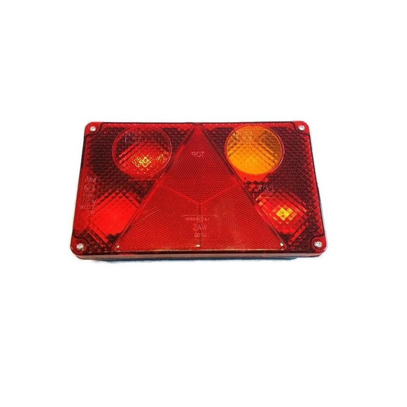 Lampa tylna zespolona żarówkowa pojedyńcza 12V. PRAWA  WAŚ