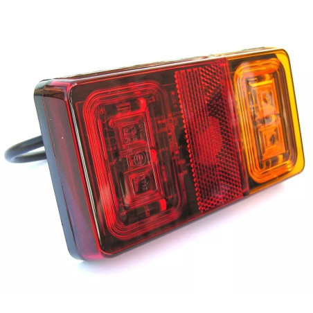 Lampa tylna zespolona Led pojedyncza uniwersalna P/L TT.12029