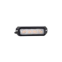 Lampa stroboskopowa pomarańczowe światło – obudowa metalowa TT.173-4