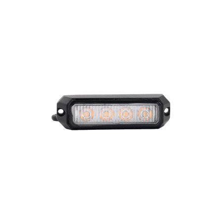 Lampa stroboskopowa pomarańczowe światło – obudowa metalowa TT.173-4