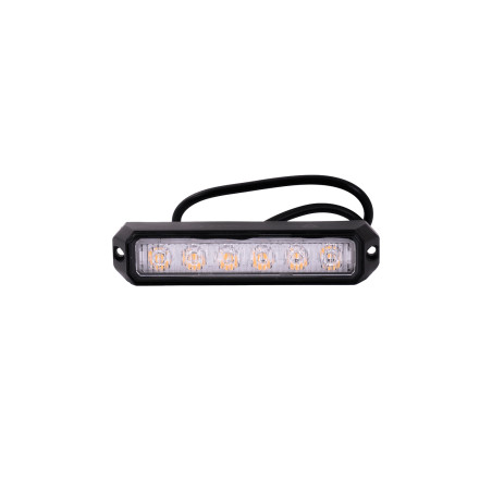 Lampa stroboskopowa pomarańczowe światło – obudowa metalowa TT.173-6