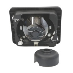 Lampa / Reflektor przedni H4 WESEM (do wnęk, ramka) 3404170R94