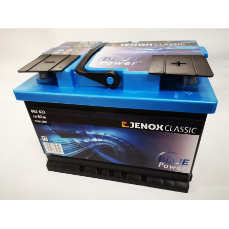 Akumulator JENOX CLASSIC 062622 12V 62Ah 510A Polaryzacja P+ | Mocowanie :B3