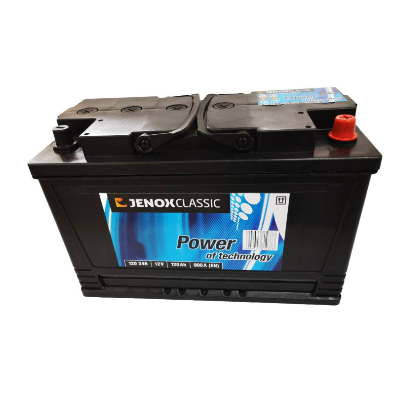 Akumulator JENOX CLASSIC 120246 12V 120Ah 900A Polaryzacja P+ | Mocowanie :B13