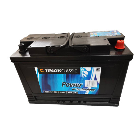 Akumulator JENOX CLASSIC 120246 12V 120Ah 900A Polaryzacja P+ | Mocowanie :B13
