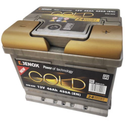 Akumulator JENOX GOLD NEW 046621 12V 46Ah 450A Polaryzacja L+ | Mocowanie :B3