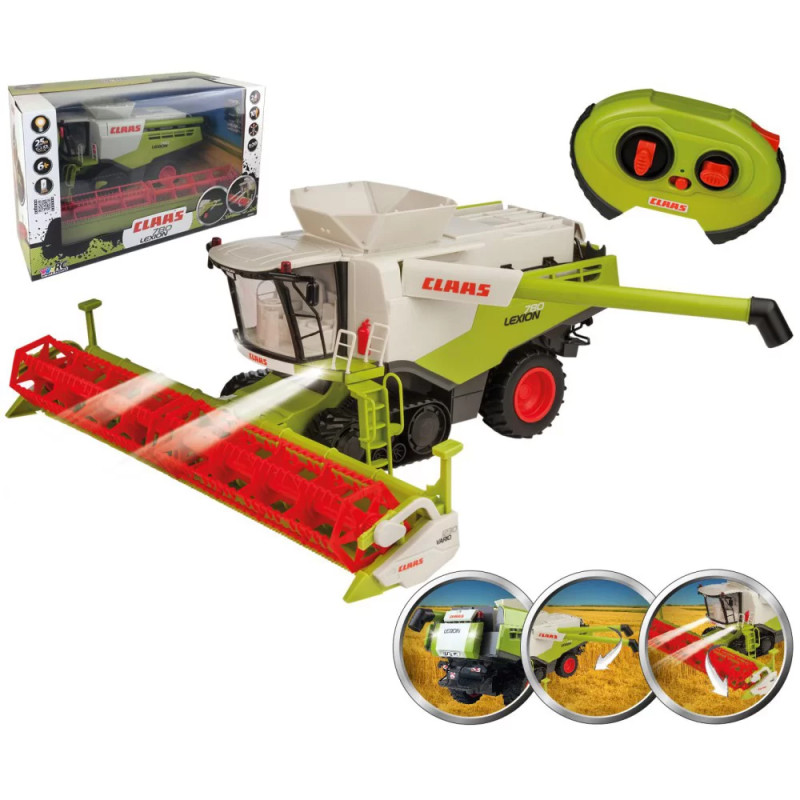 Zdalnie sterowany 1:20 Kombajn Claas Lexion 780 2,4GHz HP 34426 Zabawka Happy People Zdalnie sterowany 1:20 Kombajn Claas Lexion 780 2,4GHz HP 34426 Zabawka Happy People