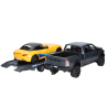 Zestaw Dodge RAM2500 z lawetą i autem Roadster + kierowca 02504 Zabawka Bruder