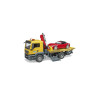 MAN TGS pomoc drogowa z samochodem roadster 03750 Zabawka Bruder