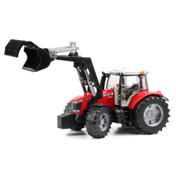 Ciągnik Massey Ferguson 7624 z ładowaczem 03047  Zabawka Bruder