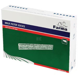 Filtr rurowy do mleka 320x57mm 200szt  FARMA  601101FA